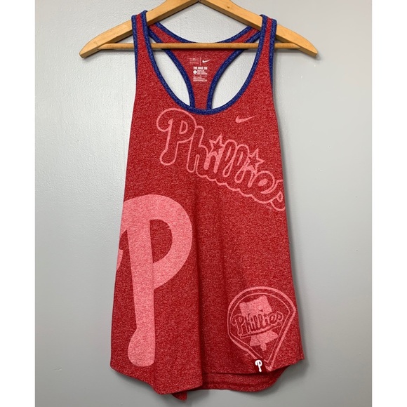 Nike Tops - NIKE Phillies MLB Racerback Tank Top